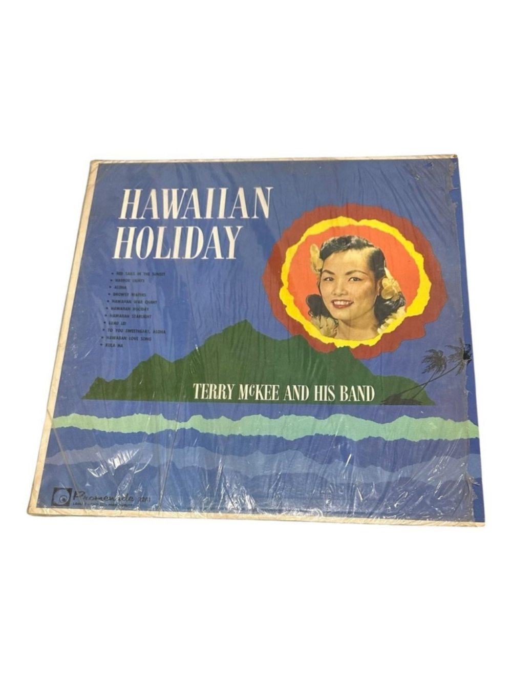 Vintage Terry McKee And His Band Vinyl LP Hawaiian Holiday Promenade Black USA